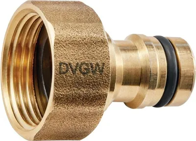 Produktbild von GEKA Hahnstecker plus-Stecksystem KTW Messing IG 24,66 mm - 46.1819.9