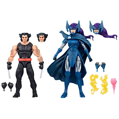 Produktbild von Marvel Wolverine and Psylocke, 4 Jahr(e), Mehrfarbig, Kunststoff