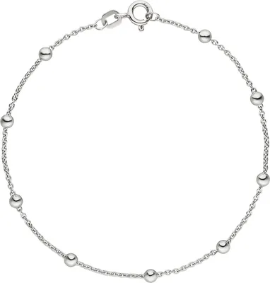 Produktbild von JOBO Armband mit kleinen Kugeln 925 Sterling Silber 18,5 cm