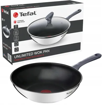 Produktbild von Tefal Daily Cook Wok Pfanne 28cm Induktion Titanbeschichtung