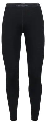 Zdjęcie produktu dla Legginsy termoaktywne Icebreaker 260 Tech Leggings z muchą - czarne, rozmiar M