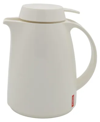 Produktbild von Helios Isolierkanne Servitherm 0,3 l weiß mit Drucktaste