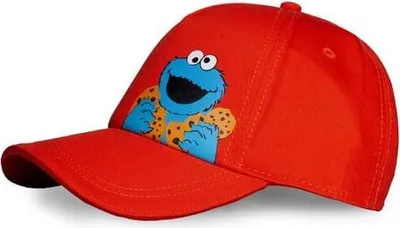 Produktbild von Sesame Street Cap Uni Krümelmonster rot Standard