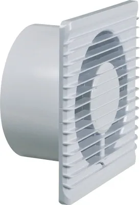 Produktbild von easyPART passend für 10031632 EUROPART Wohnraumventilator easyPART 1000030578-000 Ventilator Wandeinbaulüfter Abluftventilator Lüfter 125erR weiß für Wand Bad Toilette