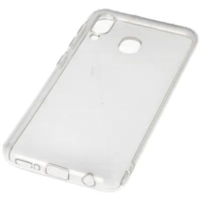 Produktbild von Hülle passend für Samsung Galaxy A20 E - transparente Schutzhülle, Anti-Gelb Luftkissen Fallschutz Silikon Handyhülle robustes TPU Case