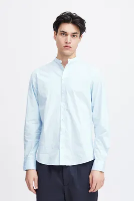 Produktbild von Casual Friday CFAnton LS CC stretch Herren Langarmhemd Hemd Herrenhemd Stehkragen 97% Baumwolle, 3% Elasthan regular fit