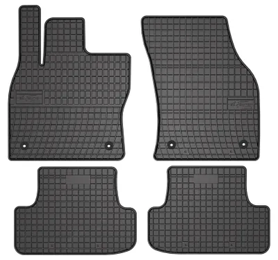 Zdjęcie produktu dla Dywaniki gumowe do Audi Q2 2016- (crossover) – 4 szt., czarne, dopasowane – Wielganizator SolidPRO