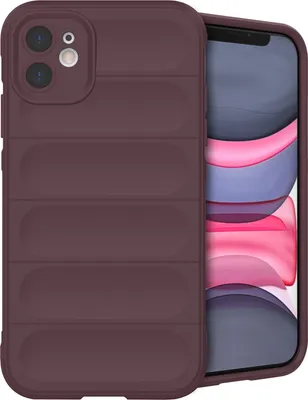 Produktbild von imoshion EasyGrip Backcover iPhone 11 - Aubergine