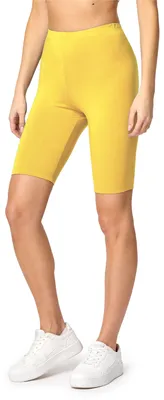 Produktbild von Bellivalini Damen Kurze Leggings aus Viskose BLV50-149 (Gelb, S)