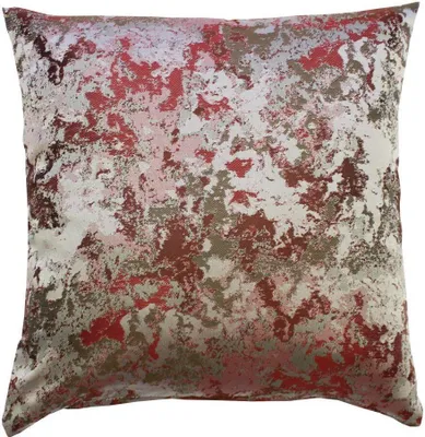 Produktbild von Home Wohnideen Kissenhülle Dekostoff Jacquardgem. "Kiran" 50 x 50 cm Rot