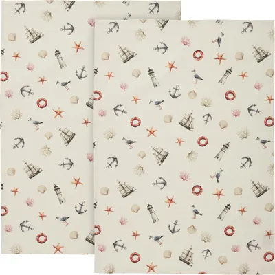Produktbild von Erwin Müller Geschirrtuch im 2er-Pack bunt 50x70 cm