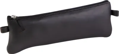 Obrázok produktu pre Clairefontaine 8322C Clairefontaine Schlamper-Etui, flach, Leder, schwarz