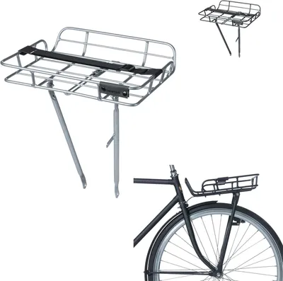 Productafbeelding van Voordrager aluminium - 40 x 30 cm - 26 en 28 inch - Max. 10 kg