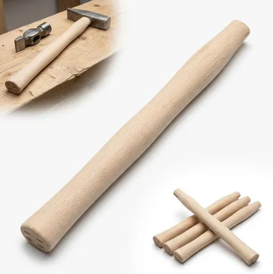 Produktbild von HOLZSTIEL für Hammer, 28 cm, solider Griff, UNIVERSALGRIFF
