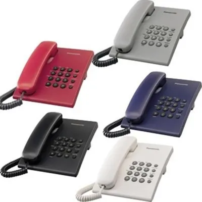Produktbild von Panasonic KX-TS500FXW Schnurgebundenes Telefon, Weiß
