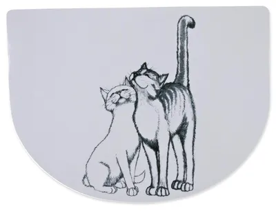 Immagine prodotto di Tapis de repas 40 × 30 cm blanc