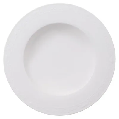 Obrázek produktu pro Villeroy & Boch Advantage sada 6 polévkových talířů White Pearl Premium Bone Porcelain white 1043892700