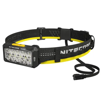 Immagine prodotto di Nitecore HU2000 - Lampada frontale da 2000 lumen per fonte di alimentazione esterna