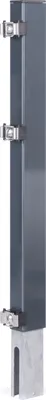Produktbild von Alberts Zaunerhöhung Erhard | zur einfachen Erhöhung eines vorhandenen Doppelstabmattenzaunes | anthrazit | Höhe 600 mm | für Pfosten 60 x 40 mm