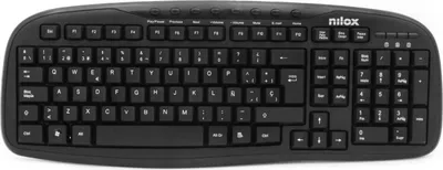 Produktbild von Tastatur Nilox MTKEYBOARD Schwarz