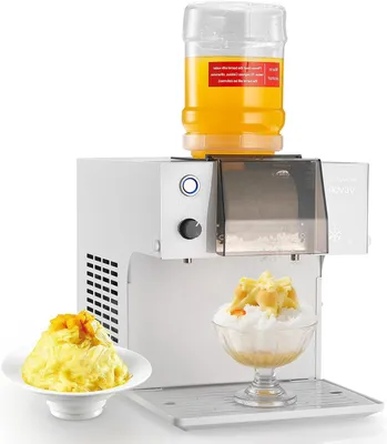 Obrázok produktu pre Stroj na výrobu zmrzliny – Stroj na zmrzlinu – Stroj na strúhanie ľadu – Stroj na strúhanie ľadu – Stroj na prípravu Bingsu – Kapacita: 40 kg/deň