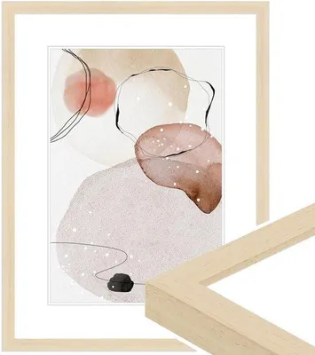 Produktbild von Naturhölzer Fotolijst - moderner Stil - 10x15 cm