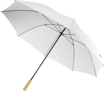 Image de Avenue - parapluie de golf "Romee" rPET (polyéthylène téréphtalate recyclé) PF3834 (taille unique) (Blanc)
