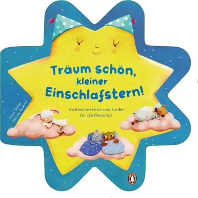 Produktbild von Träum schön mit dem kleinen Einschlafstern - Gutenachtreime und Lieder