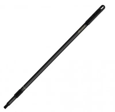 Image de Manche à balai télescopique aluminium noir 150 cm
