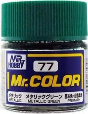 Produktbild von Mr Hobby - Gunze C-077 - Mr. Color (10 ml), Metallic Green