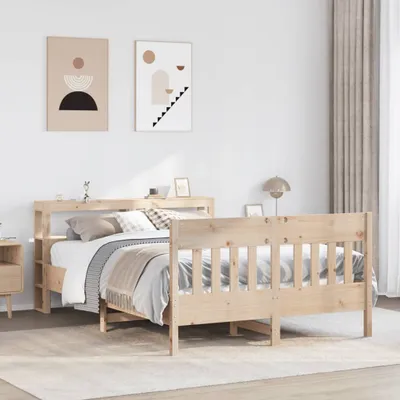 Obrázek produktu pro Maison Exclusive - Postel bez matrace 120 x 190 cm masivní borovice