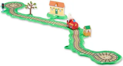 Produktbild von Peppa Pig Zug Spielset, Whizz Arround, Interaktiv, Soundeffekte, Bahnhof mit Lied