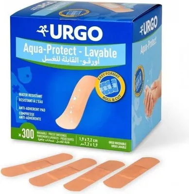 Image de Pansement lavable Urgo Aqua Protect 19 × 72 mm 300 pièces