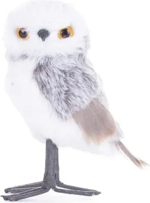 Produktbild von Eule MagicHome Weihnachten, grau, 13 cm