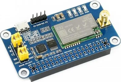 Produktbild von SX1268 LoRa HAT für Raspberry Pi, 433 MHz Frequenz Band
