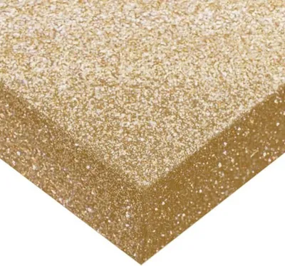 Produktbild von DIMEXACT - DIMEXACT Goldglitter-Kleberolle in einer Rolle von 122 cm x 10 Meter(n) -122 cm x 10 m - en Rouleau
