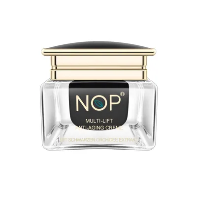 Produktbild von NOP Multi-Lift Anti-Aging Gesichtscreme – Schwarze Orchidee, Peptide & Vitamine, 50 ml
