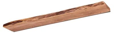Obrázek produktu pro FURNLUX Nástěnná police Kante Akácie 120 cm / Hlavní barva: hnědá / Rozměry: 120 x 4 x 20 cm