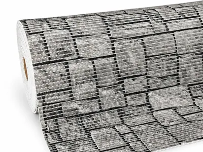Obrázek produktu pro Měkká pěnová rohož do koupelny, sprchy a na toaletu, protiskluzová koupelnová rohož, 65 Aqua Mat 584-3, 500 x 65 cm
