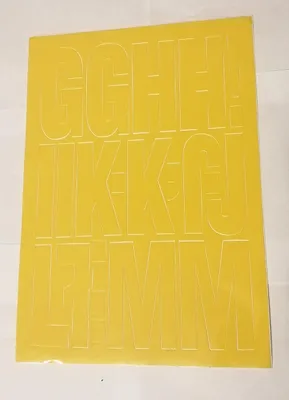 Image de Lettres et chiffres autocollants