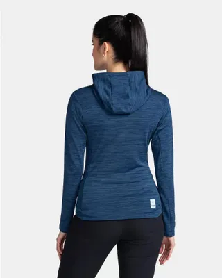Imagen del producto de Sudadera de forro polar para mujer KILPI SEVELEN-W TL0203KI, color azul oscuro, talla 34