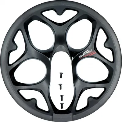 Image de Anneau de protection de chaîne SHIMANO FC-A073, vis incluses - 108 g, pour pédalier ...