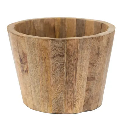 Zdjęcie produktu dla Doniczka Clayre & Eef Ø 18x13 cm brązowe drewno