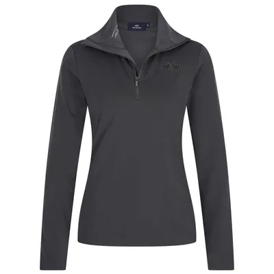 Image de Chemise manches longues HV Polo HVPDarlene HW 2023, modèle Tech-Top, couleur gris zinc, taille S