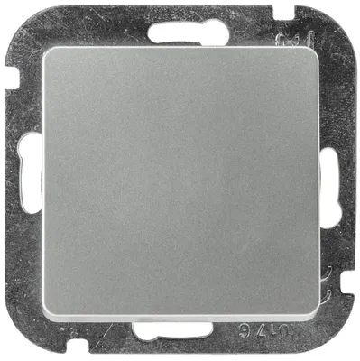 Produktbild von ChiliTec 23035 DELPHI Wechsel-Schalter, UP, silber 250V/ 10A, Steckanschluss, ohne Rahmen