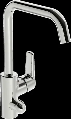 Immagine prodotto di HANSA HANSAPOLO Robinet de cuisine avec vanne de rinçage, robinet darrêt, saillie 200mm, 51602293, 51602293
