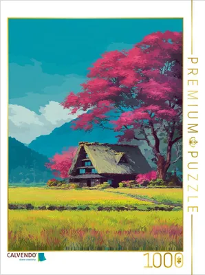 Produktbild von CALVENDO Puzzle Landschaft auf Awaji | 1000 Teile Lege-Größe 64x48cm Foto-Puzzle für glückliche Stunden