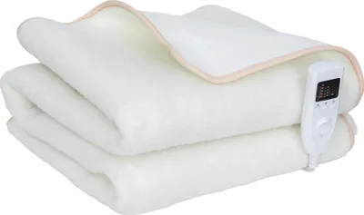 Produktbild von Heizdecke mit Dualzonensteuerung 160 x 140 cm maschinenwaschbar mit 5 Heizstufen, 10 Stunden Timer, Überhitzungsschutz