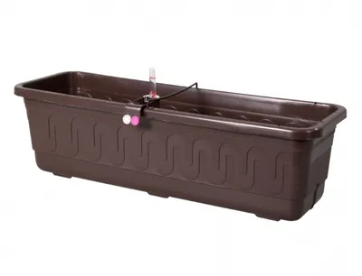 Zdjęcie produktu dla Nohel Skrzynia ogrodowa FANTAZIE SMART samonawadniająca plastikowa Kolor: Brązowy, Szerokość: 100 cm