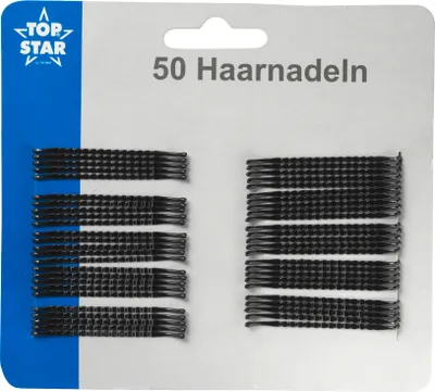 Produktbild von Haarnadeln schwarz 50 Stück